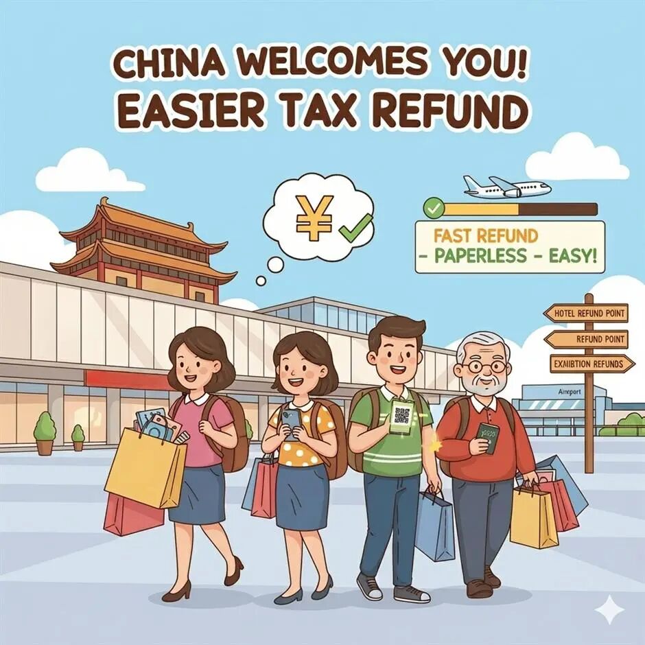 China Eases Tax Refunds for Overseas Shoppers