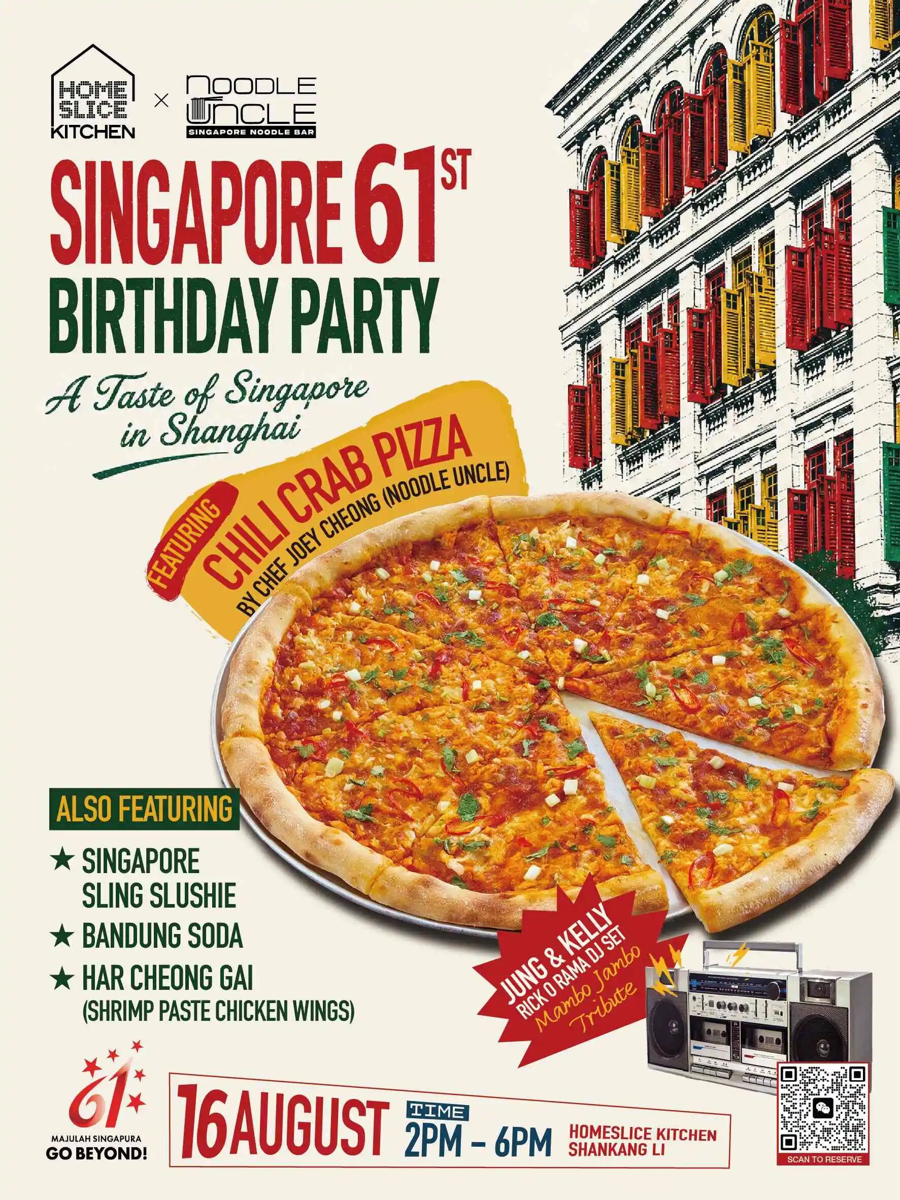 Singapore 61st Birthday Party @ Homeslice Kitchen